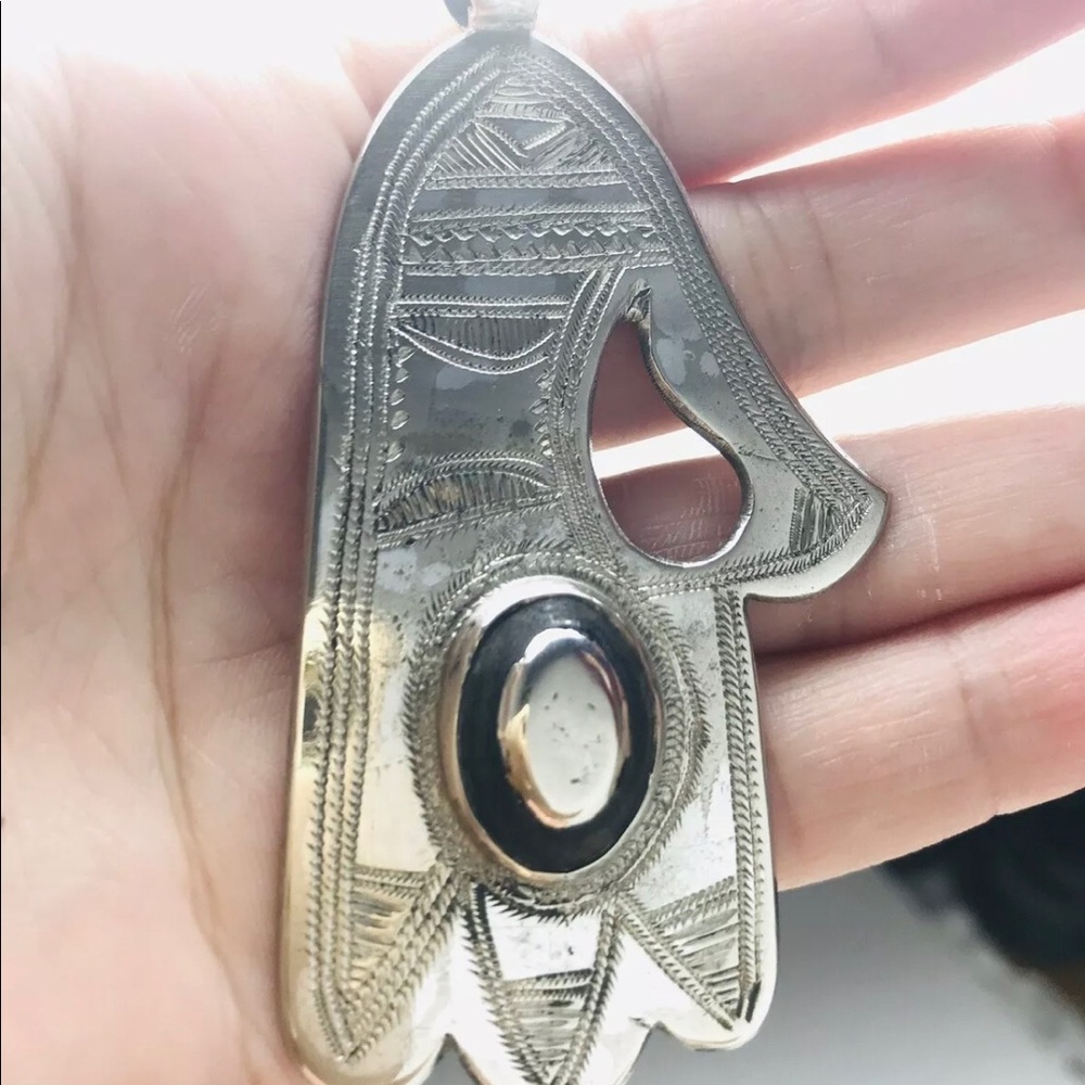 Antique Vintage HAMSA 1of a Kind Pendant Charm